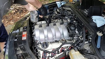 2008 Audi A8L Intake Manifold Removal