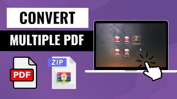 How to Convert Multiple PDF into ZIP File (Quick & Easy!)