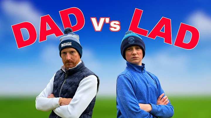 Golf Match: Father Vs Son – Intense Competition In Crazy Scottish Weather!