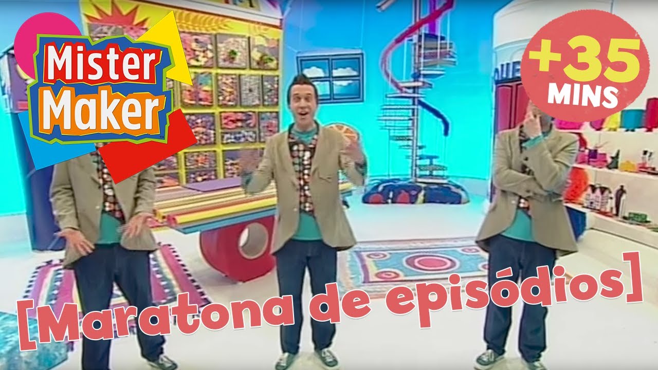 🦄🐯 MISTER MAKER em PORTUGUÊS T2 EP3-4 🐝🌟 [Maratón de episódios] 🎤💥