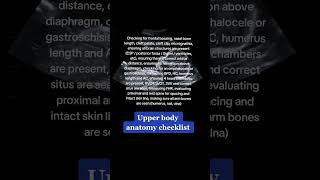 This isn't a full list of what we assess during the anatomy scan but it's a good snippet to show why