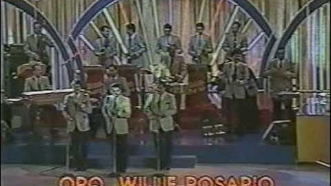 GILBERTO SANTAROSA CON LA ORQ. DE WILLIE ROSARIO Y EL TEMA SON TUS COSAS