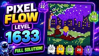 Celebrity Pixel Flow Level 1633 🔥 Full Walkthrough Solution Wealth