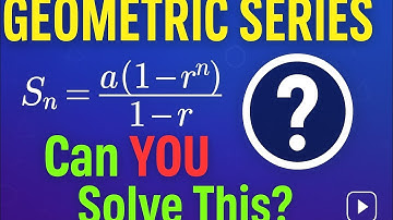 Master Geometric Series in Minutes | Easy Guide + Challenge! #fypシ゚viral #fypviral #viral #eymath 
