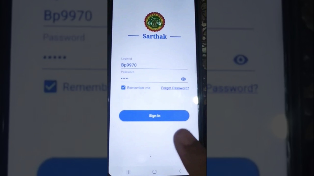 Fln training मे सार्थक एप से अटेंडेंस केसे लगाए 