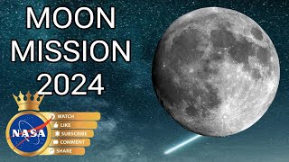 Moon Missions 2024 | NASA Artemis 2 | Blue Origin | JAXA SLIM 2024 Moon Mission #nasa #space