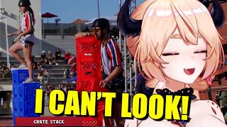 Hime Can't Look at Gigguk Doing the Crate Stacking in the Streamer Games screenshot 4
