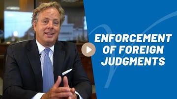 Enforcement of Foreign Judgments by James Vann