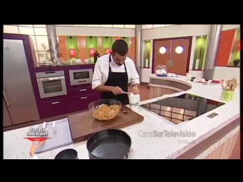 Cómo hacer la tarta de manzana y natillas del chef Enrique Sánchez