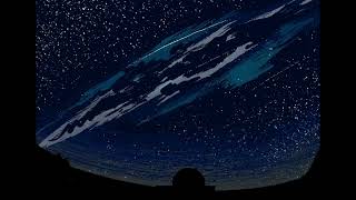 An observatory's light show