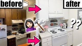 DIY KITCHEN MAKEOVER!