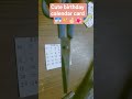 cute birthday calendar card #art #cardcreations #mini #diy #craft