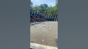 A80 Binh chủng pháo binh đi điều lệnh đều tăm tăm #a80 #a50