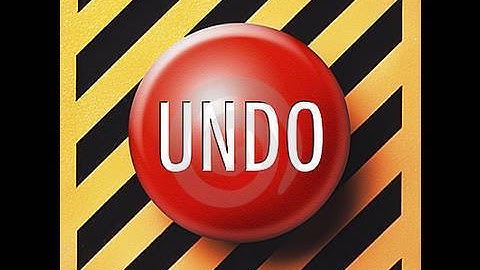 How to undo as many time as you want, in photoshop.