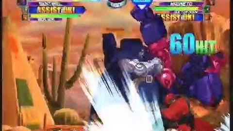 MvC2: Proton Cannon xx Shockwave to 4 Fierce Combo by Spectrum Stark