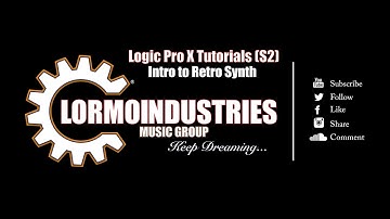 Retro Synth (Logic Pro Tutorial - Introduction)