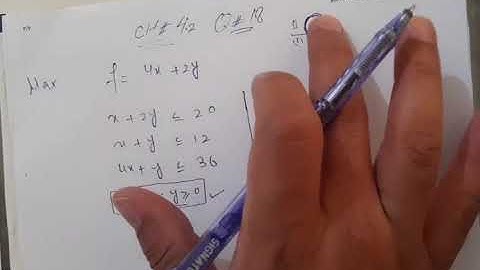 Linear inequities and optimization part 1