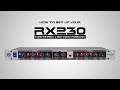 How to set up your Rockville RX230 2 Way Stereo / 3 Way Mono Crossover with XLR Input and Output