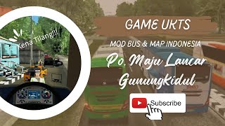 UKTS Bus Mod Indonesia Maju Lancar | Game Simulator UKTS Mod Bus Map Indonesia screenshot 5