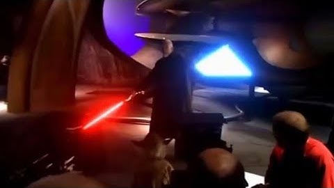 Dooku Uses 2 Lightsabers - DELETED SCENE