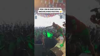 Zin In Shotjes Op Dreamlands Festoval