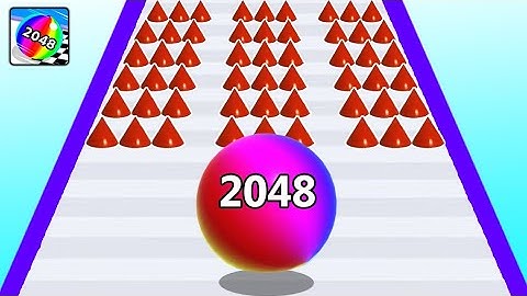 Ball Run 2048 - Gameplay Walkthrough (Part Levels 06) (iOS, Android) - Power Games