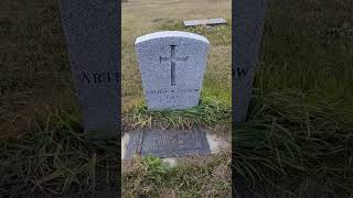 Arthur W. Ludlow L.A.C. R.C.A.F   14. Jan 1977 Age 58 #cemetery #lifeisbutadream #rip #grave