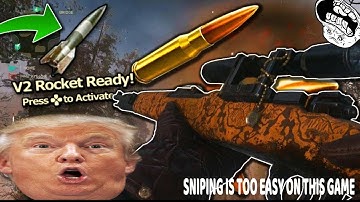 KAR98K V2 ROCKET GAMEPLAY! SNIPER V2 ROCKET! (Call Of Duty: WWII)