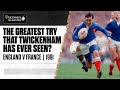 The greatest french try   philippe saintandr with a wonder try
