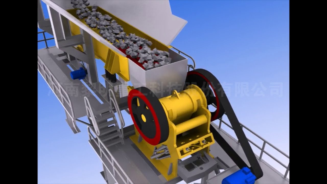 Vibrating Feeder and Jaw Crusher