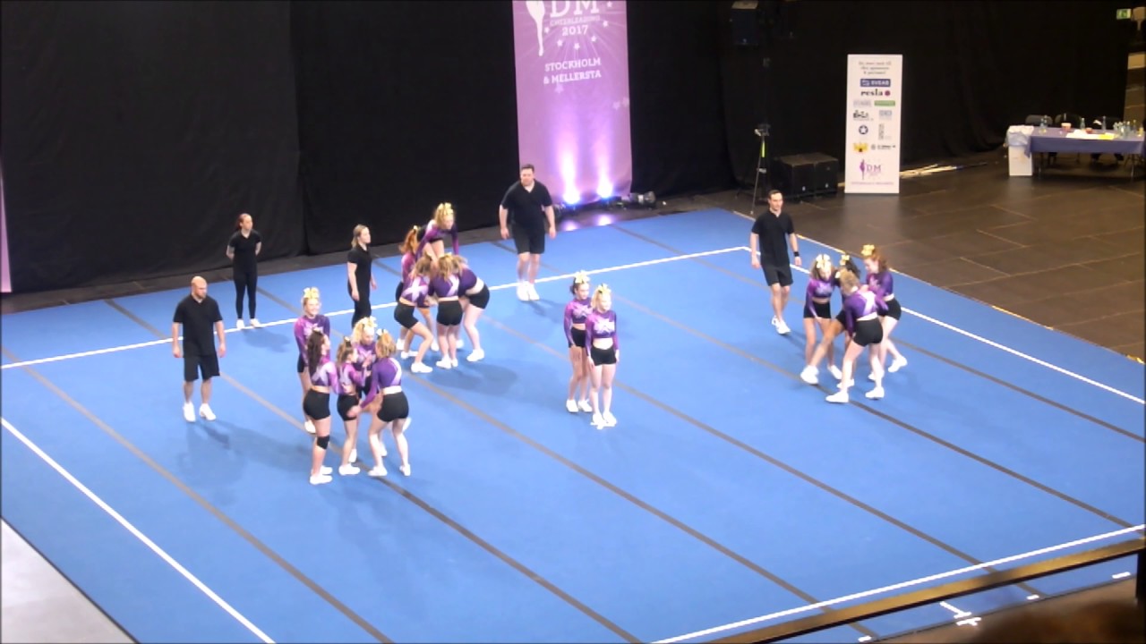 CheerXplosion Purple Queens DM mellersta 2017