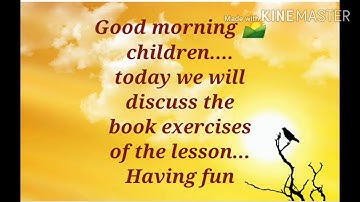 Class-2, EVS .. Chapter-9.. Having fun.( Book exercises )