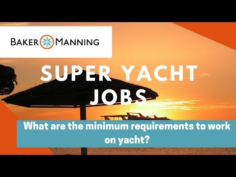 Super Yacht STCW Training and Requirements