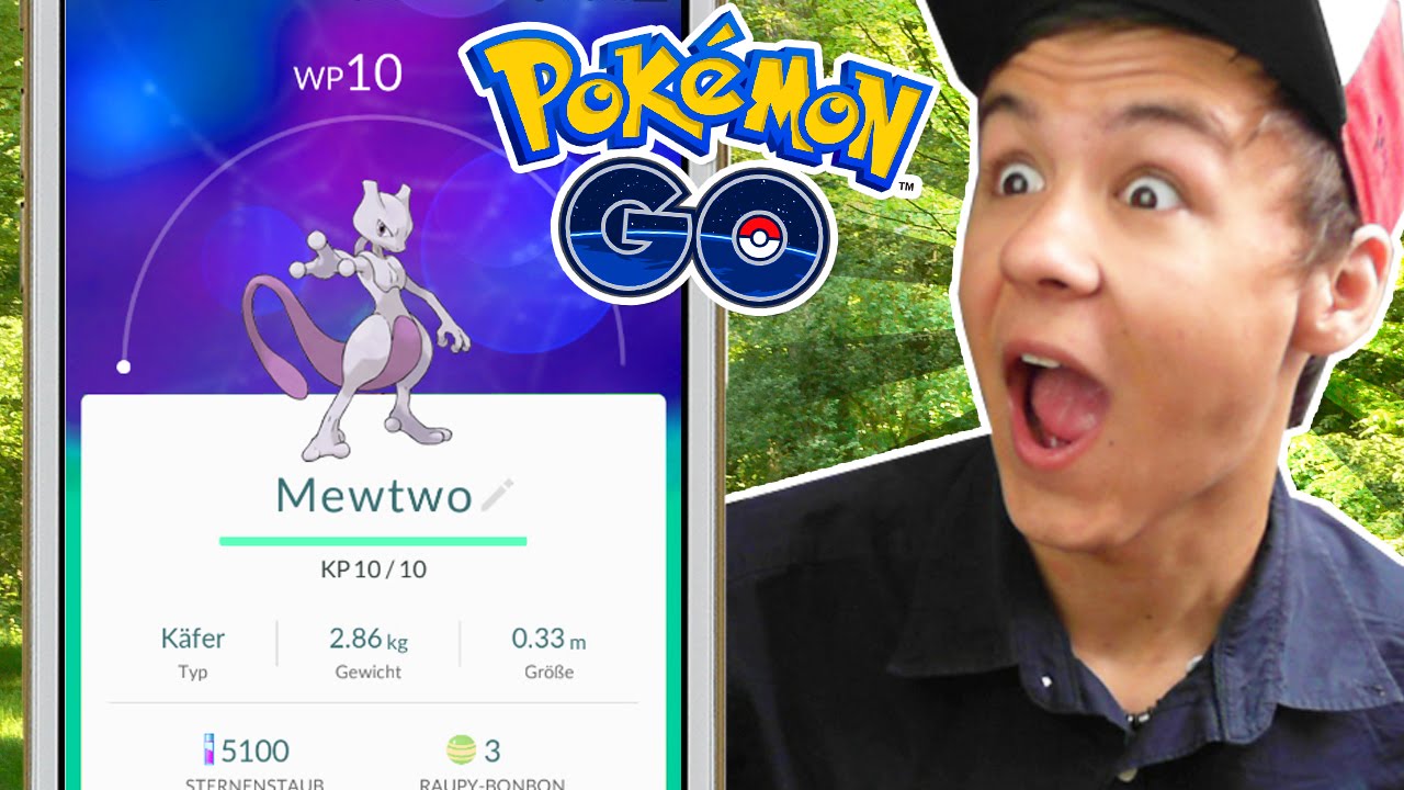 Mewtwo Fangen Ex Raid  Pokemon Pass Deutsch Youtube