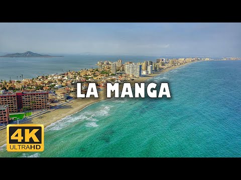 La Manga del Mar Menor, Cartagena, Spain 🇪🇸 | 4K Drone Footage
