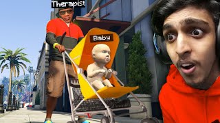 GTA 5 : I Found A LOST BABY !! MALAYALAM screenshot 2