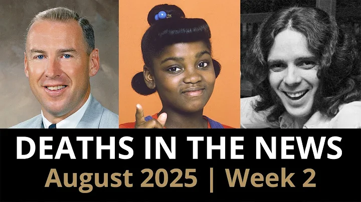 Who Died This Week | August 2025 #2 Celebrity Deaths & More
