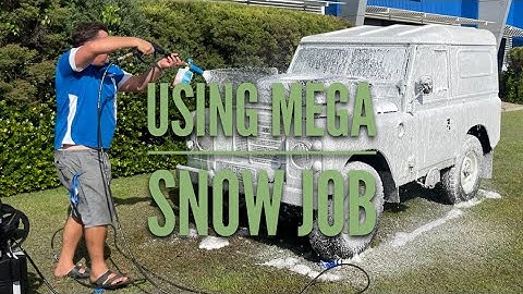 Mega Snow Job – Heavy Duty Aussie Snow Foam for 4x4s, Beach Runs & Dirty Weekends