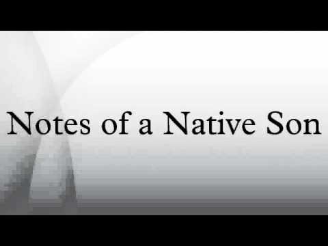 notes of a native son vs notes of a native son vs