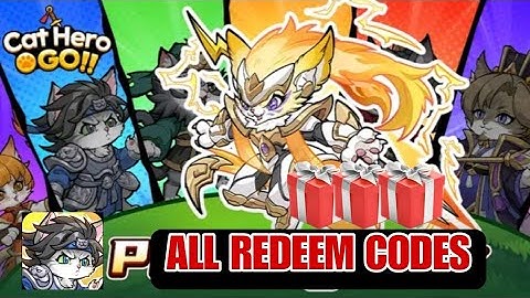 Cat Hero GO & All 5 Giftcodes🎁🎁5 Working Codes Cat Hero GO + Redeem Guide