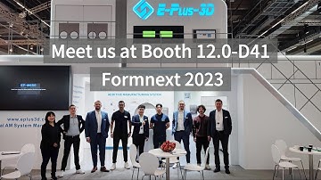 Meet Eplus3D Multi-laser Metal AM Solutions at Formnext 2023