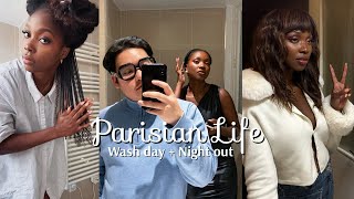 PARISIAN LIFE : Wash Day/Ménage/Night Out!!