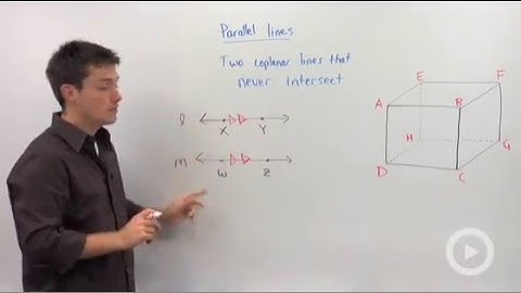 Parallel and Skew Lines