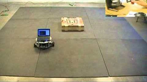 Wheeled Mobile Robot Haptic Tele-driving over the Internet