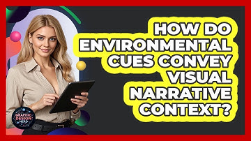 How Do Environmental Cues Convey Visual Narrative Context?