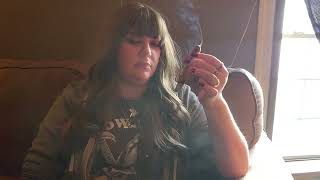 Smoking a cigar in natural sunlight