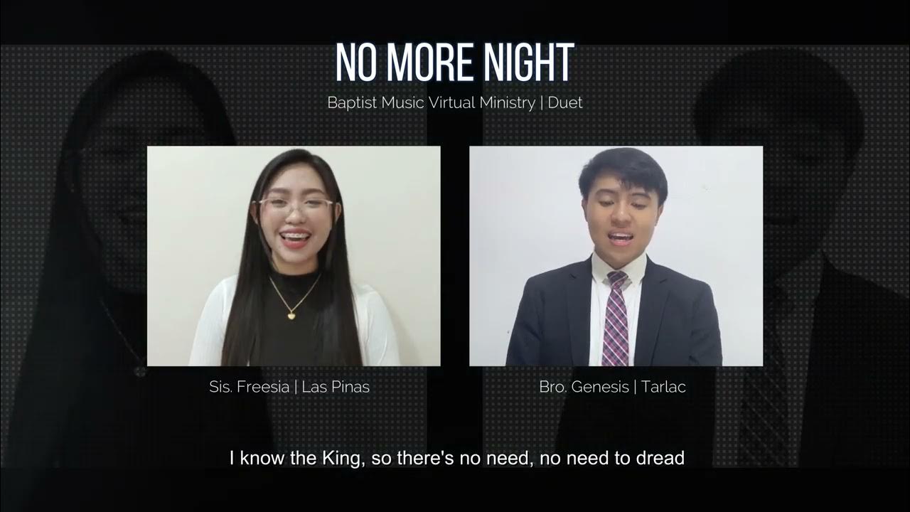 No More Night | Baptist Music Virtual Ministry | Duet No More Night | Baptist Music Virtual Ministry | Duet