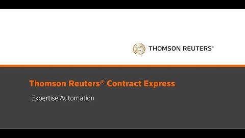 Contract Express - Expertise Automation