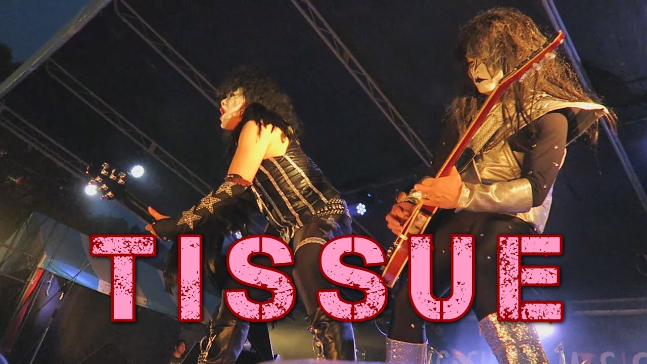 KISSの完コピバンド「TISSUE」 ♪Detroit Rock City(cover)ほか　鹿児島ミュージックフェスタ