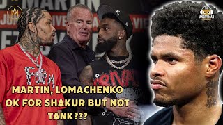 CLEAR DOUBLE STANDARD FOR GERVONTA DAVIS, OPPONENTS ARE FINE FOR SHAKUR BUT NOT TANK!!